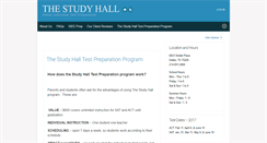 Desktop Screenshot of dallasstudyhall.com